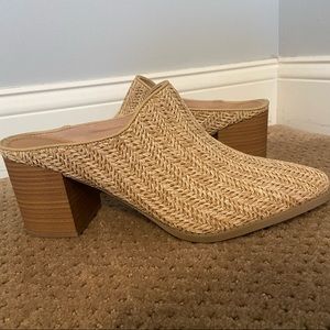 LC LAUREN CONRAD Corundum Woven Mules